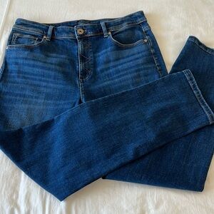 J Jill High Rise Straight Leg Jeans 10P